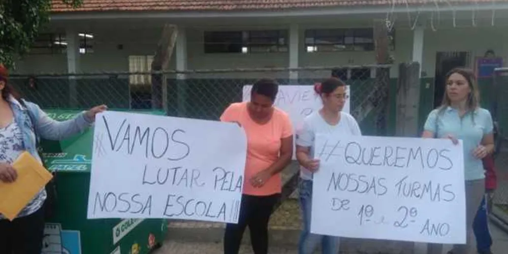 Pais discordam com a decisão da Prefeitura/Foto Divulgação 