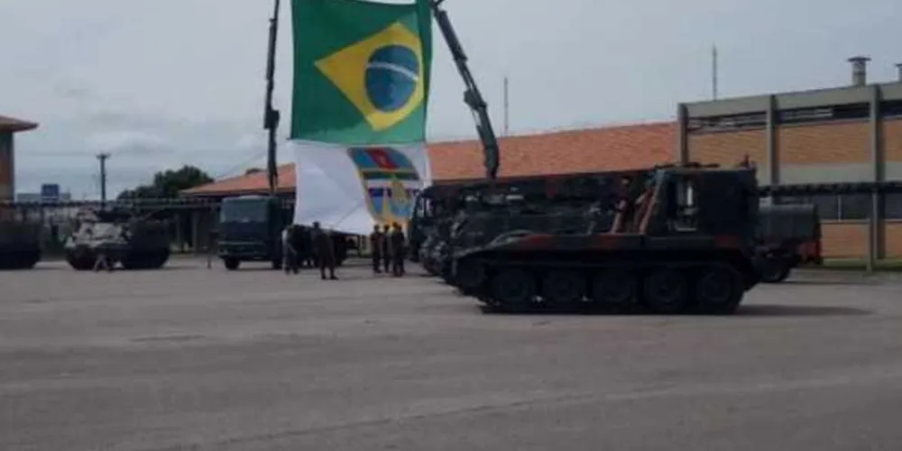 Os blindados do modelo M577 A2, são um diferencial entre os veículos do 13° Batalhão de Infantaria Blindada/Foto: Divulgação