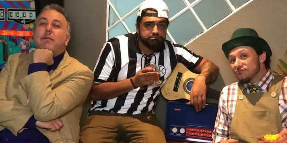 Imagem ilustrativa da imagem Três grandes humoristas do PR se reúnem em um show
