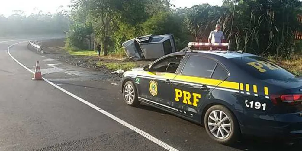 Imagem ilustrativa da imagem Colisão frontal em Imbaú deixa homem gravemente ferido