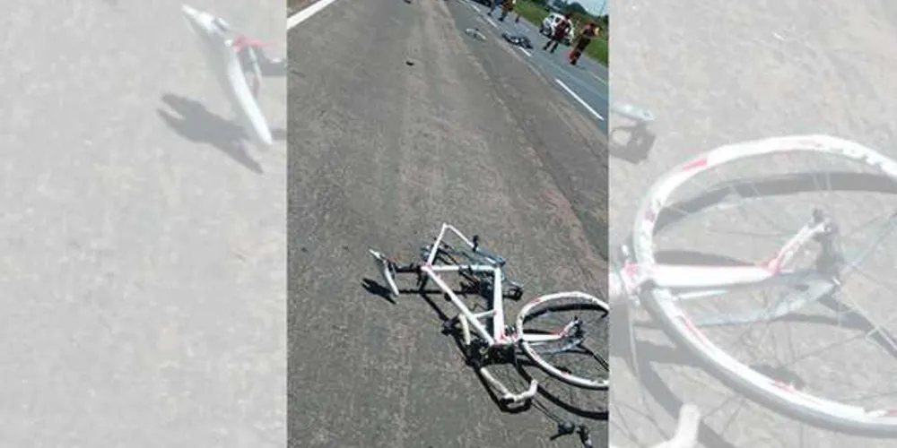 Imagem ilustrativa da imagem Ciclista morre após acidente na BR-376 em PG
