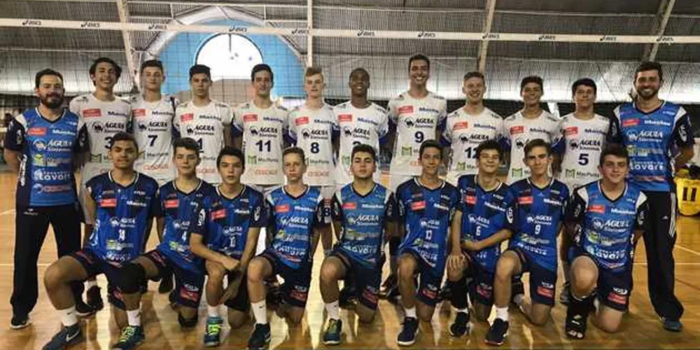 Equipes Sub-15 e Sub-16 da Associação Vila Velha de Vôlei garantiram títulos do Campeonato Regional da Federação