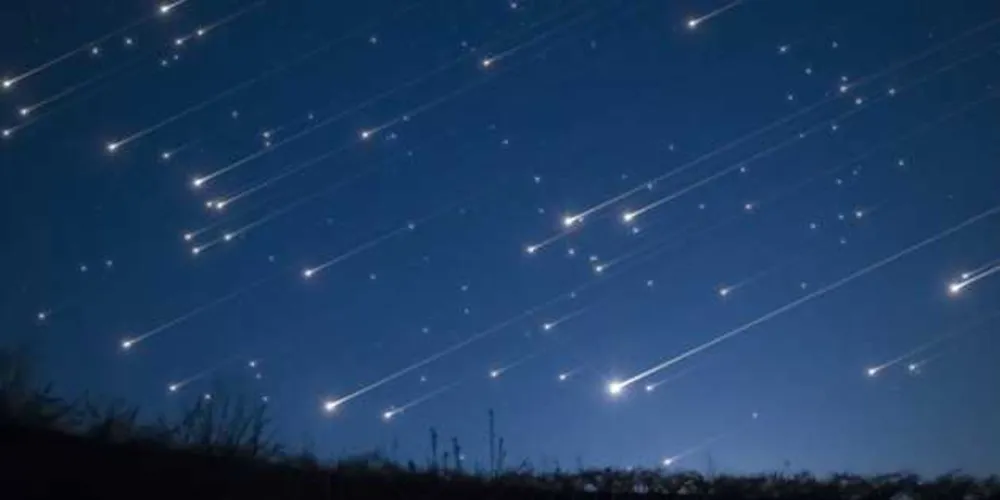 A taxa foi de 120 meteoros por hora/Foto: Reprodução 