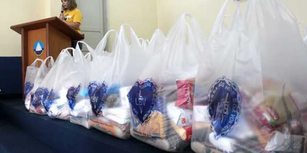 Doações da LBV realizada em 2012/Foto: Divulgação 
