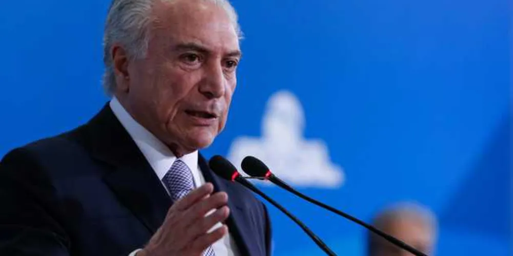 Temer estava internado no Hospital Sírio-Libanês, onde estava internado depois de passar por procedimento urológico