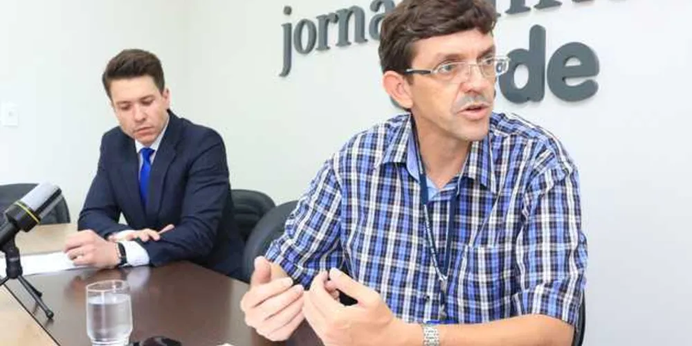 Claudio (a direita) e Marcus (a esquerda) comentaram importância do PRT 