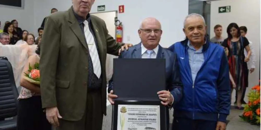 A solenidade foi na Câmara Municipal de Arapoti/Foto: Divulgação
