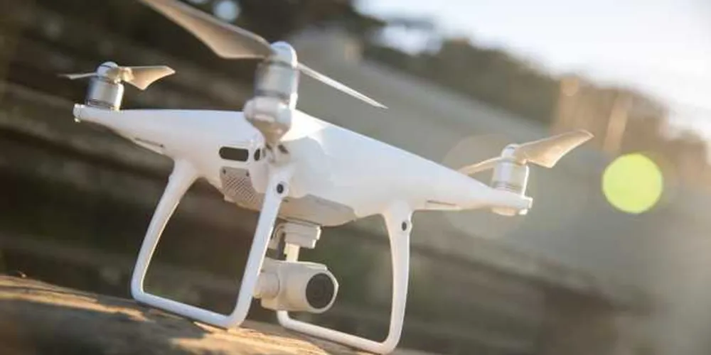 Drone perdido é semelhante ao da foto