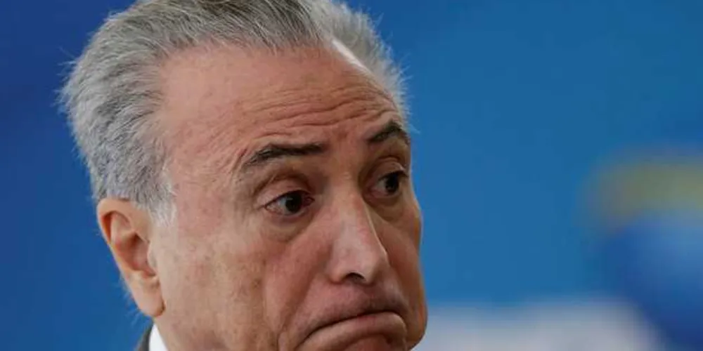 O presidente Michel Temer afirmou ontem (18) a parlamentares que não se pode "ter medo de ter coragem"/Foto: Divulgação Reuters 