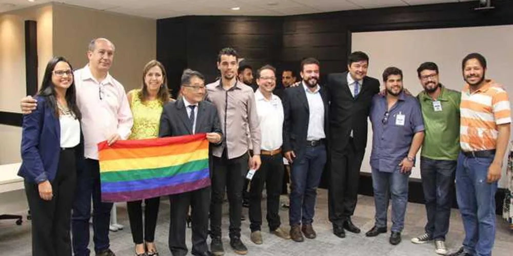 O protocolo assinado tem como objetivo articular ações conjuntas para formação de rede interinstitucional de atenção a casos de violência e discriminação contra LGBT /Foto: Divulgação/ SEJU