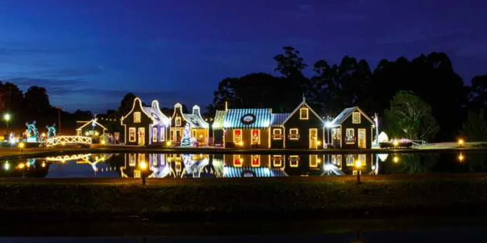 Na semana entre o Natal e Ano Novo, Parque Histórico também abrirá para visitação à noite
