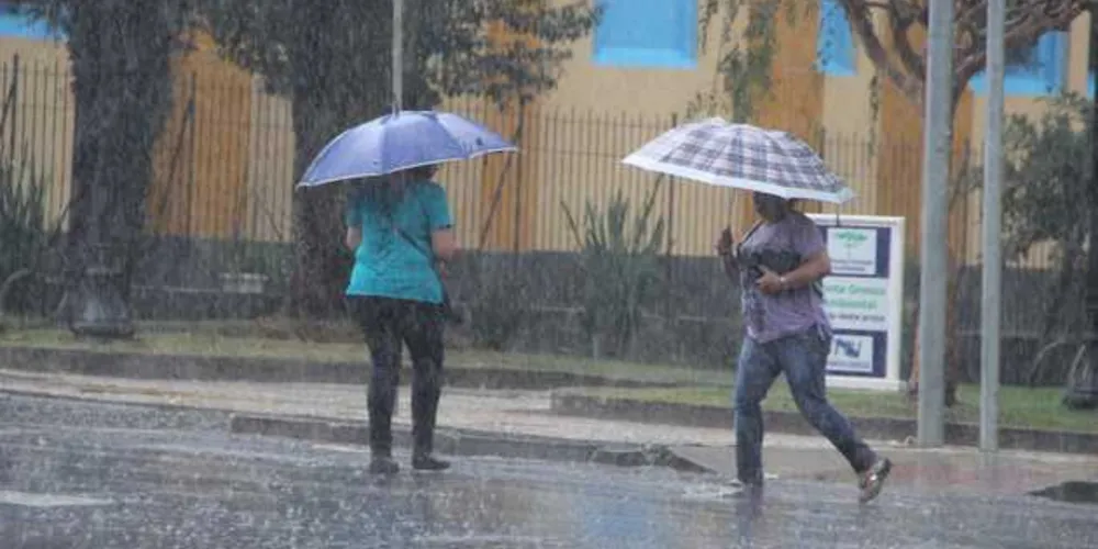 A chuva volumosa será entre domingo e segunda-feira/Foto: Arquivo Jm