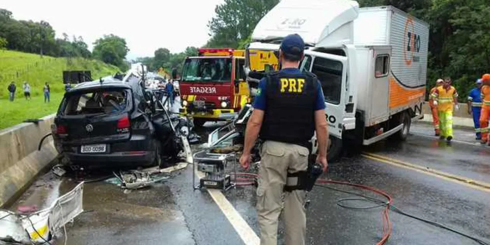 Condutor do veículo Tiguan, de 34 anos, não é habilitado
