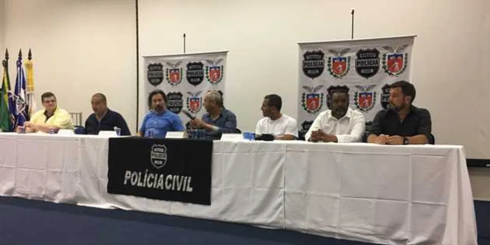 Cerca de 117 policiais entre delegados investigadores, escrivães, papiloscopistas e suporte técnico participarão de toda a operação/Foto: Divulgação Polícia Civil do Paraná
