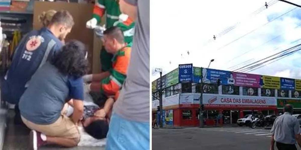 Imagem ilustrativa da imagem Gestante dá à luz dentro de loja no Centro de Curitiba e emociona funcionários