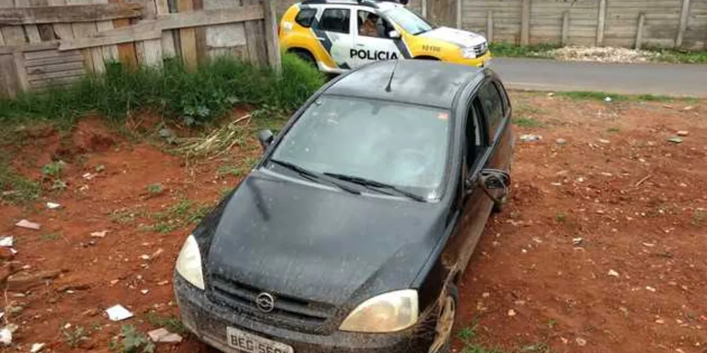 Imagem ilustrativa da imagem Polícia Militar recupera carro roubado em PG
