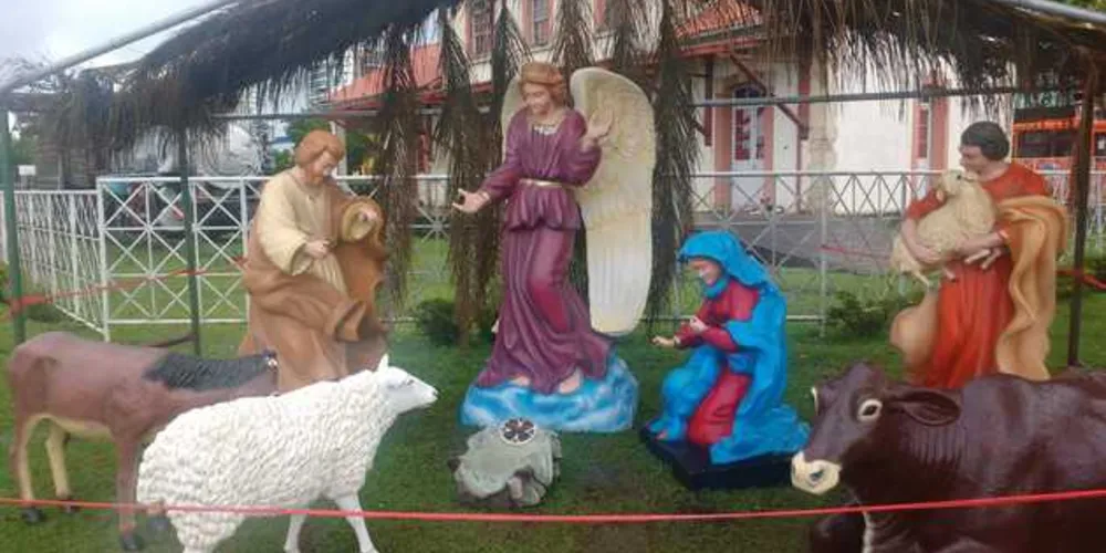 Imagem ilustrativa da imagem Menino Jesus some de Presépio em parque de PG