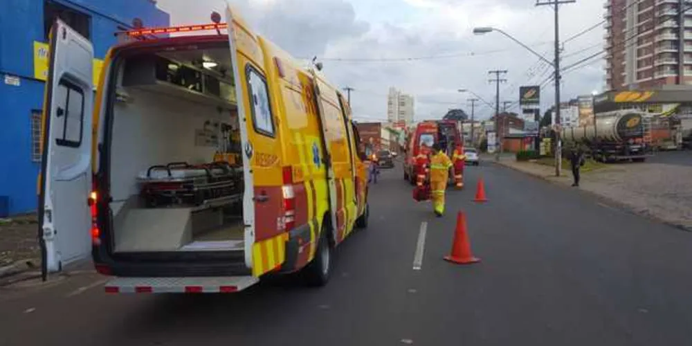 Socorristas da Rodonorte passavam pelo local e prestaram os primeiros atendimentos no local