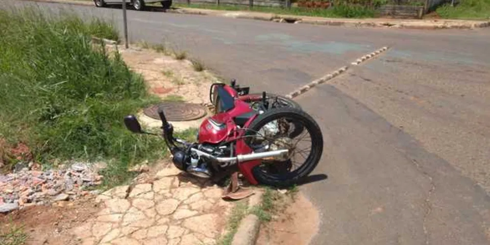 Imagem ilustrativa da imagem Acidente deixa motociclista ferido no Núcleo Pimentel