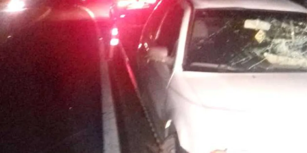 Motorista do automóvel sofreu lesões graves e foi levado ao hospital de Prudentópolis