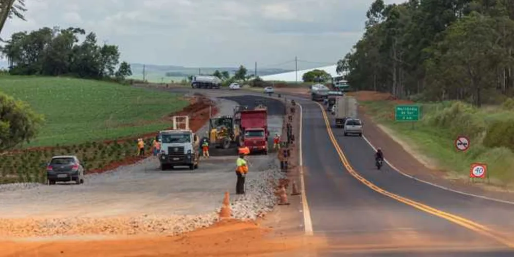 Imagem ilustrativa da imagem Obras de duplicação são retomadas na BR-376