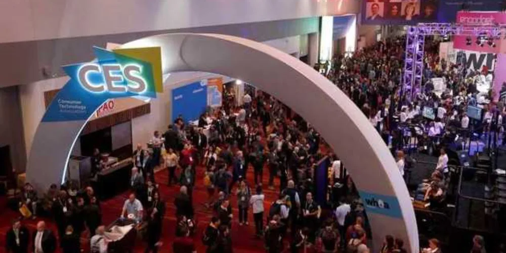 A maior feira de eletrônicos do mundo, a CES, em Las Vegas, ficou sem luz/Foto: Divulgação Reuters