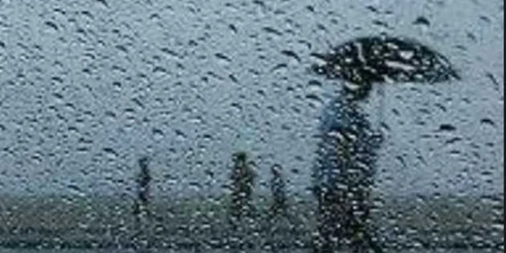 Por causa do tempo chuvoso, a temperatura teve brusca queda nas últimas 48 horas