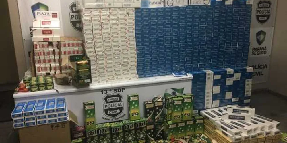 Todo o material apreendido foi levado à delegacia da Polícia Federal