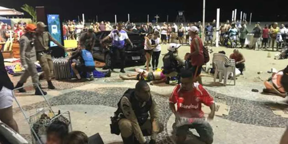 De acordo com os bombeiros, entre os feridos havia mais quatro crianças, duas em estado grave/Foto: Reprodução Redes Sociais 