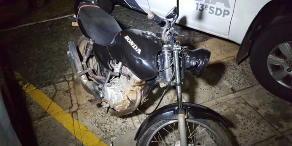 Piloto não tinha carteira de habilitação para conduzir motocicleta