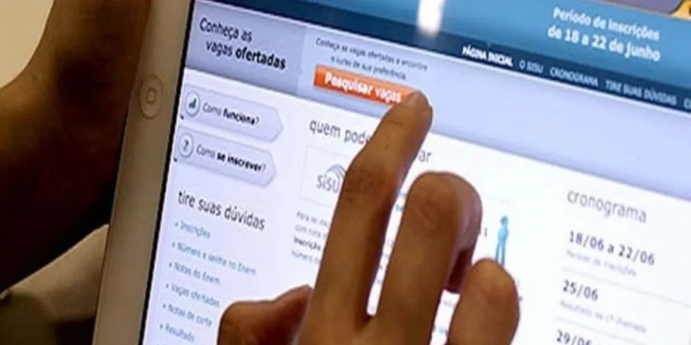 O Sisu foi desenvolvido para selecionar candidatos às vagas das instituições públicas de ensino superior que utilizarão a nota do Enem como única fase de seu processo seletivo./Foto: Reprodução 
