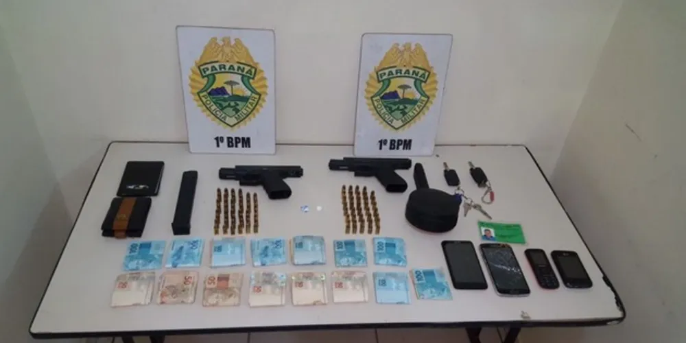 Material apreendido foi encaminhado para a delegacia da Polícia Civil