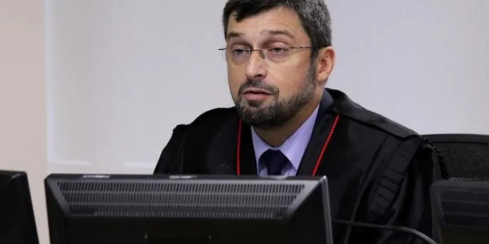 O procurador Regional da República, Maurício Gotardo Gerum, durante o julgamento do recurso da defesa do ex-presidente Luiz Inácio Lula da Silva