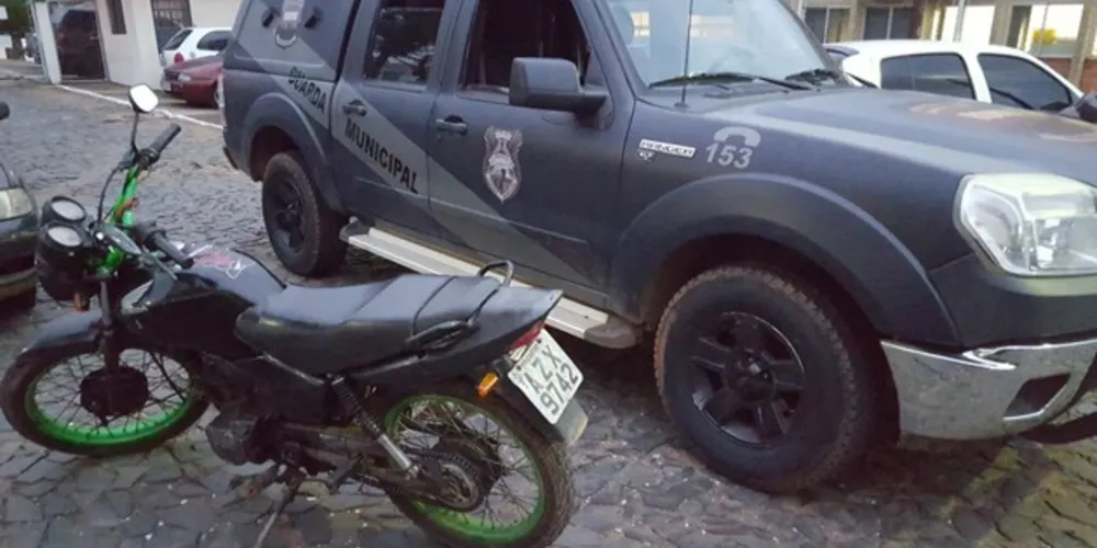 Imagem ilustrativa da imagem GMs detêm garoto com moto adulterada na Cipa