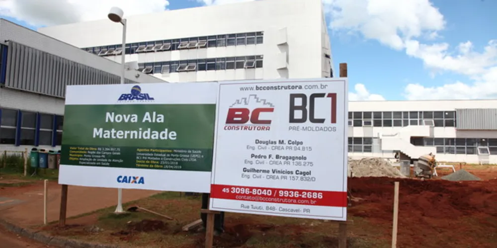 Obras devem ser concluídas em 15 meses