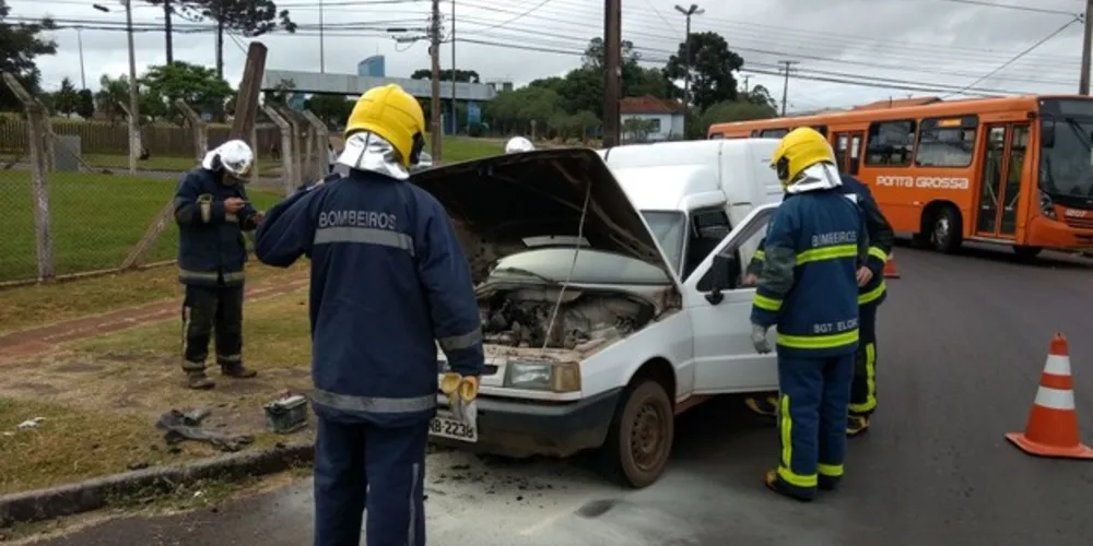 Apesar do susto, ninguém ficou ferido