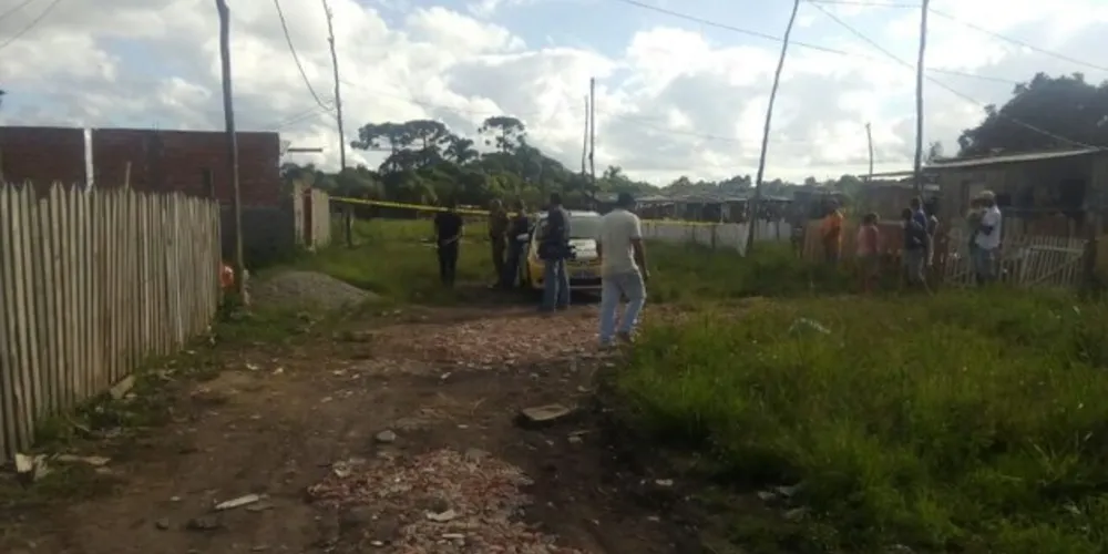 Corpo foi encontrado no fim da tarde, no bairro Caximba