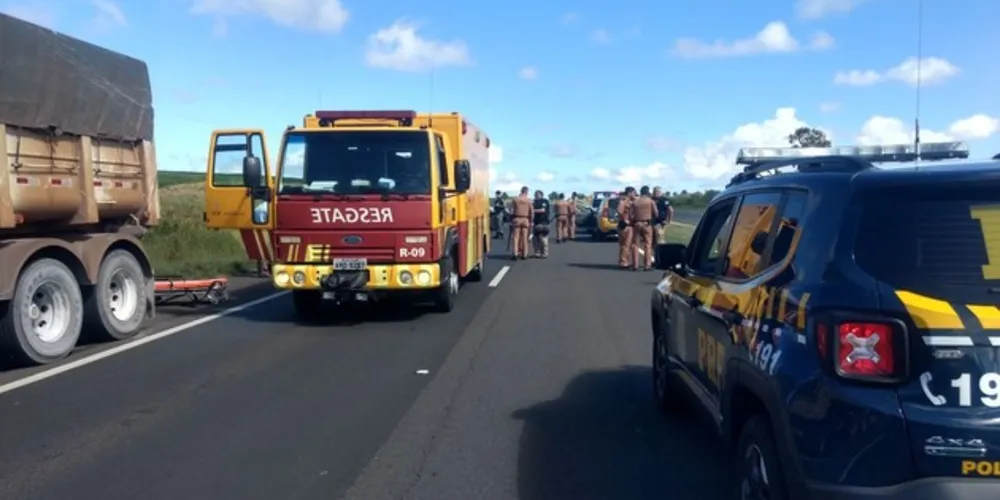 Imagem ilustrativa da imagem Pista segue fechada após tiroteio na BR-376