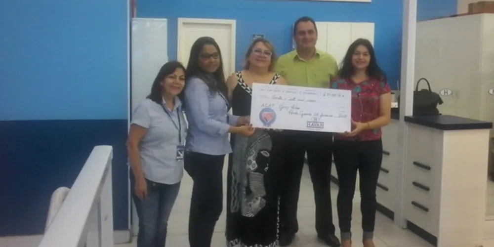 Imagem ilustrativa da imagem Entidade de PG recebe R$ 37 mil de campanha da Havan