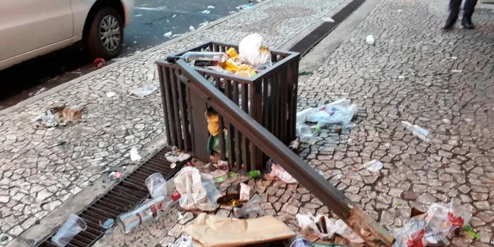 Vandalismo no local da festa foi lamentado por organizadores