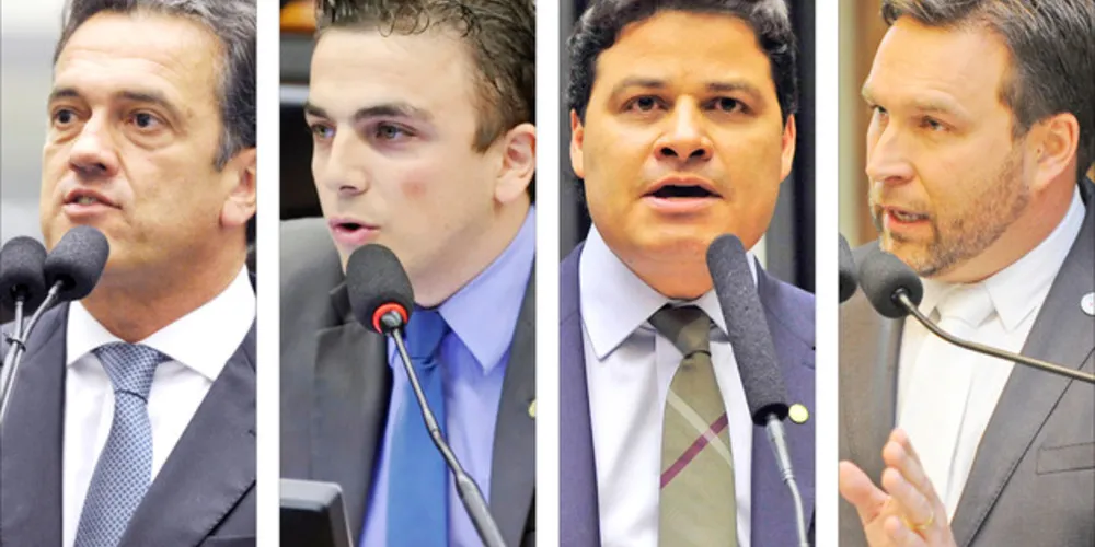 Entre as lideranças consultadas, Plauto Miró (a esquerda) foi o único a defender o autofinanciamento