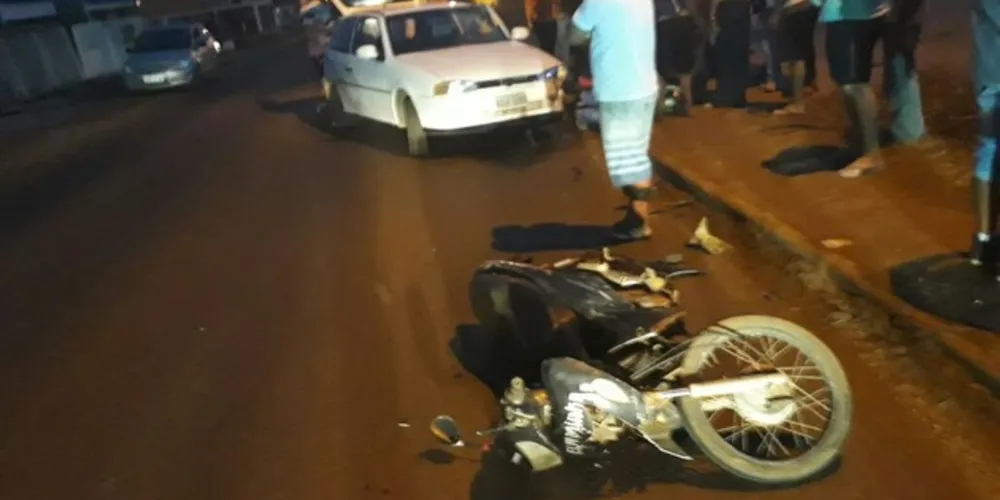 Gestante estava em moto atingida por motorista embriagado