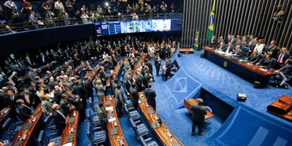 A votação no Senado durou pouco mais de três horas/Foto: Divulgação Agência Brasil