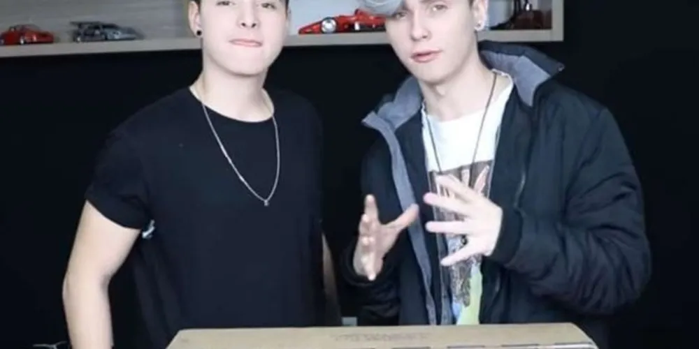 Youtubers Bruno e Lucas Berti/Foto: Reprodução