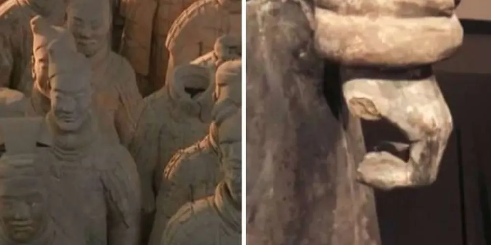 A estátua tem mais de 2000 anos/Foto: Reprodução Veja SP