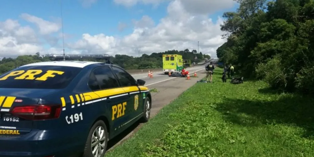 Imagem ilustrativa da imagem Motorista foge após acidente com morte de motociclista