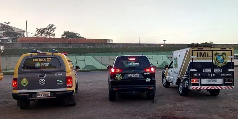 Corpo foi encaminhado ao IML de Ponta Grossa; Polícia Civil investiga o caso