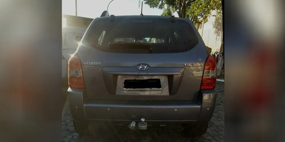 Veículo tinha sido furtado há mais de 10 dias na cidade de Guarapuava 