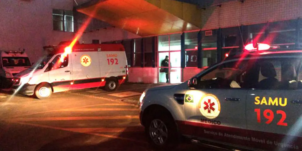 Adolescente foi levado ao Hospital Regional pelo Samu