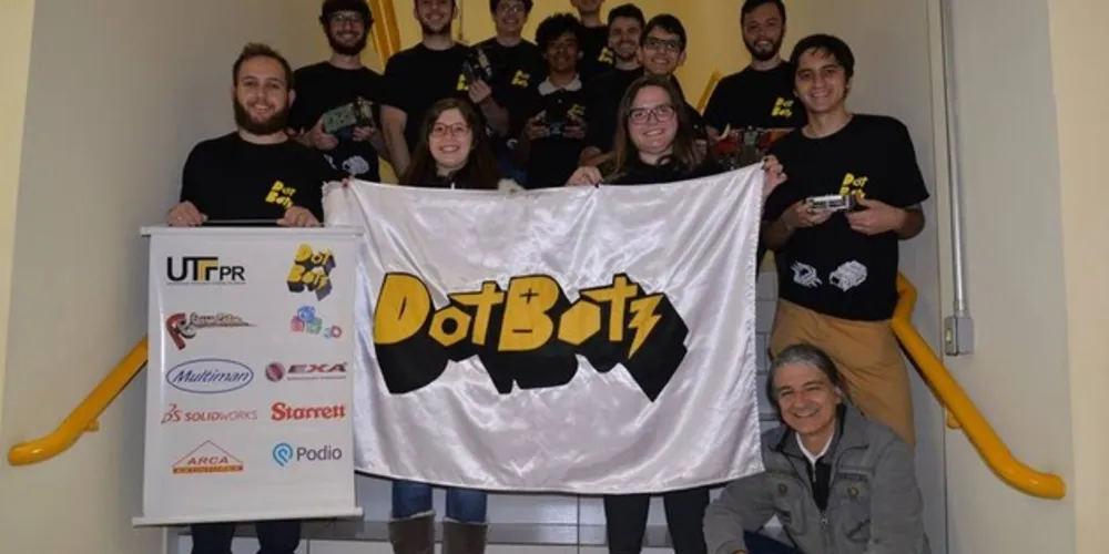 Iniciativa é dos alunos que compõem o projeto DotBotz